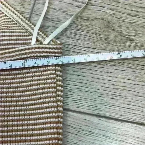 Zara Striped High Neck Romper Size M - Picture 12 of 12